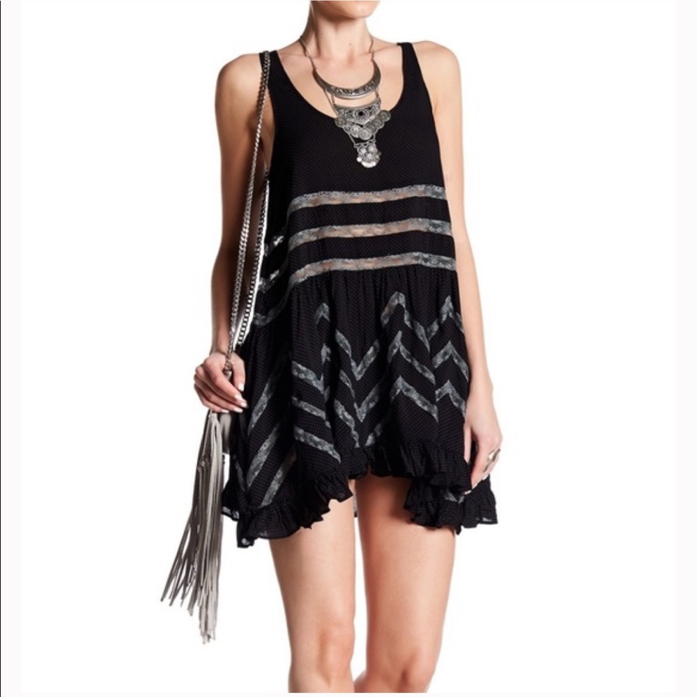 Free People | Voile and Lace Trapeze Slip